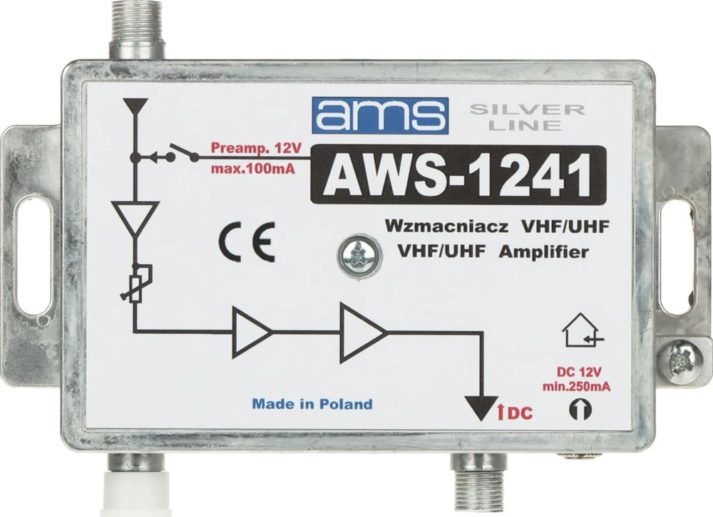 WZMACNIACZ ANTENOWY AWS-1241 AMS