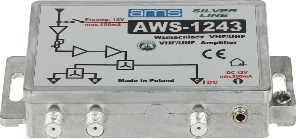 Carruzzo Antenna Amplifier AWS-1243 AMS