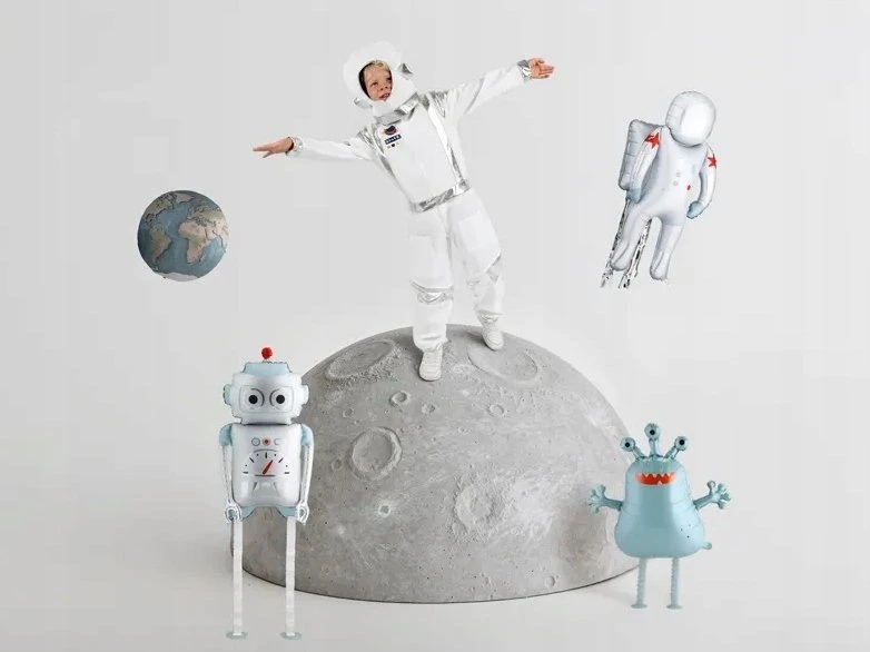 Astronauto formos folinis balionas
