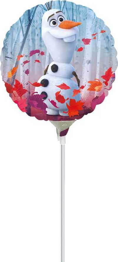 AMSCAN Folijos balionas Frozen 2 pagaliukui - Frozen - cm - 1 vnt universalus