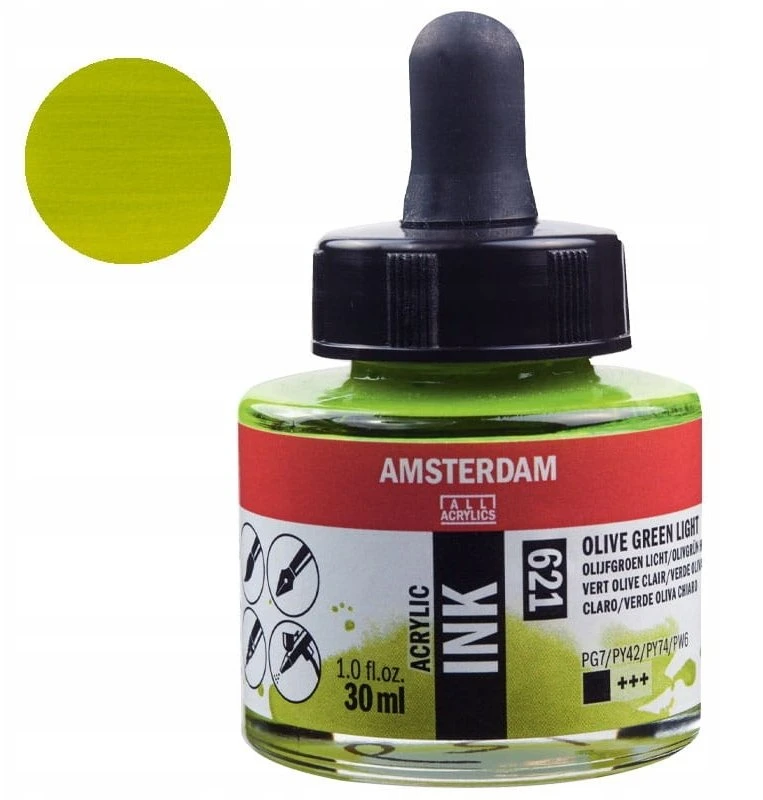Akrilinė rašalas Amsterdam 30ml šviesiai alyvinė