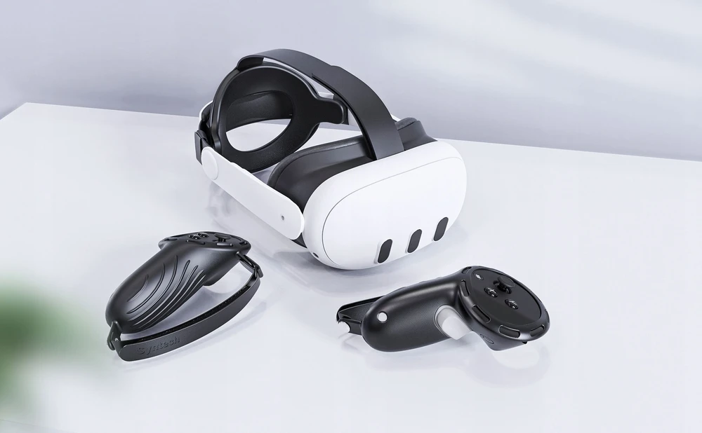 AMVR 2 rankenėlių laikiklio dangtelių rinkinys, skirtas „Oculus Meta Quest 3“ / „M47P“ valdiklio planšetiniam kompiuteriui