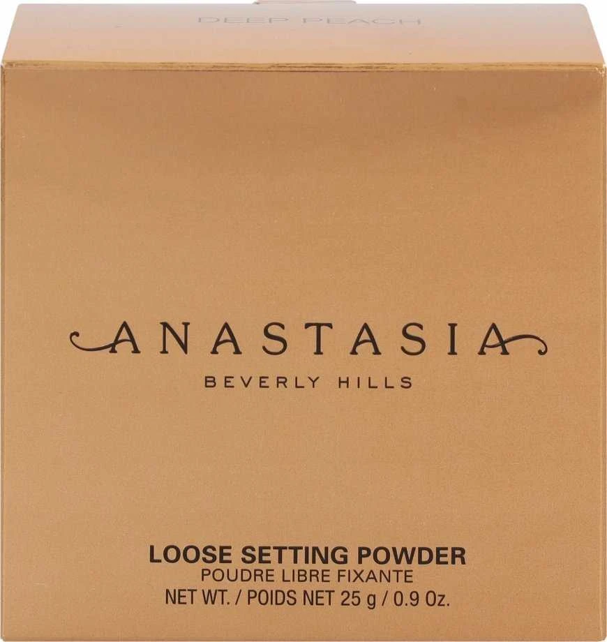 Anastasia Beverly Hills Loose Setting Powder makiažą fiksuojanti pudra, atspalvis: Deep Peach, 25 g