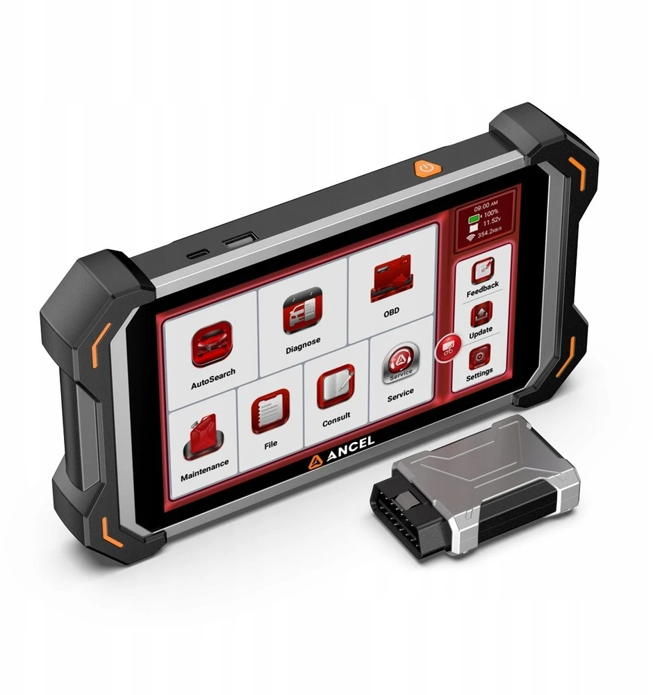 Automobilių diagnostikos skaitytuvas - ANCEL DS600 BT 8 colių 4 GB/64 GB