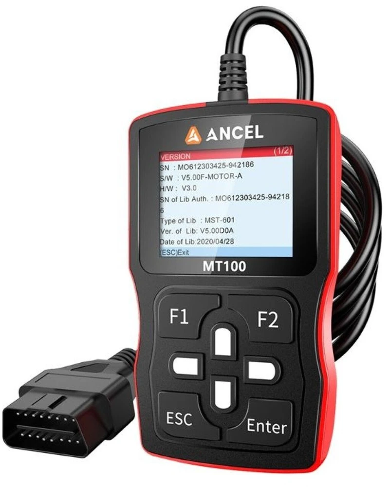 Ancel MT100 motorcycle diagnostic scanner
