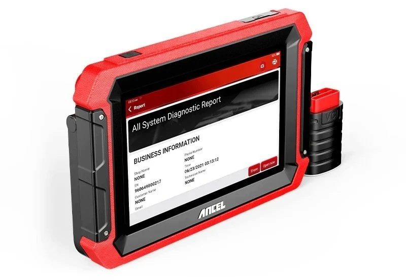 OBD2 diagnostinis skaitytuvas - ANCEL DS600 ELITE, 8 colių, „Android 10.0“, 4 GB RAM, 64 GB atmintinė, 4 150 mAh