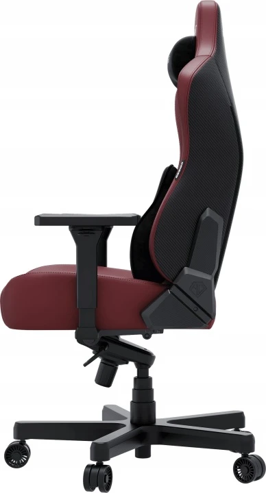 Žaidimų kėdė AndaSeat Kaiser 3E XL, Tamsiai raudonos spalvos, PVC oda