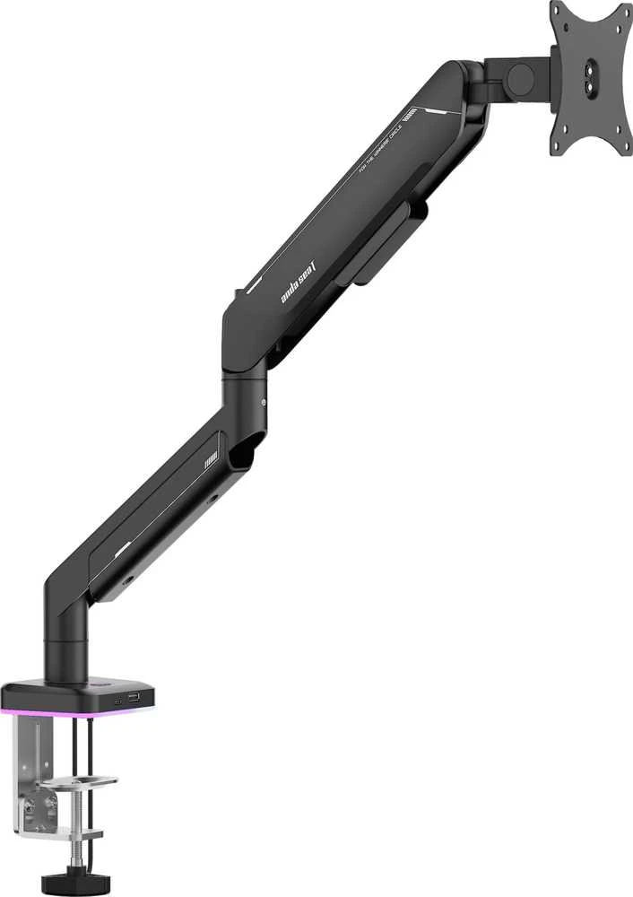Monitoriaus laikiklis AndaSeat Stealth II PRO RGB, 17–42 colių, RGB, juodas