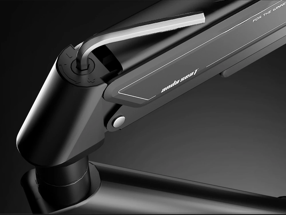AndaSeat Anda Seat Stealth II 17-32 reguliuojamas pasukamas monitoriaus laikiklis, juodas