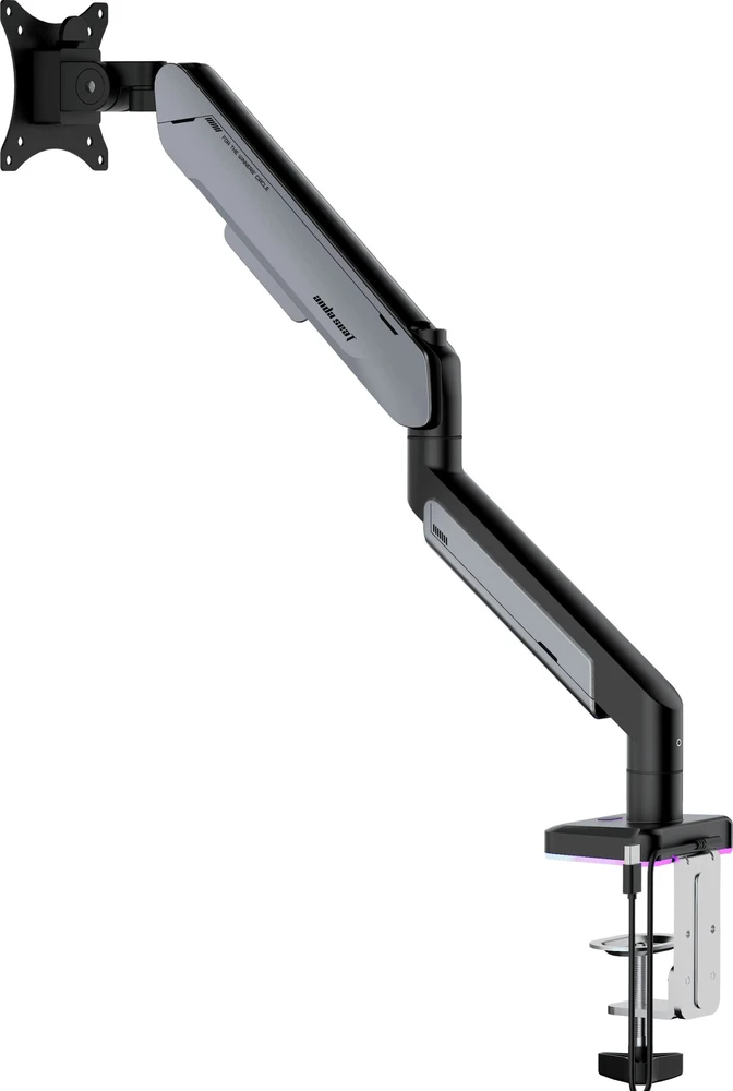 AndaSeat „Anda Seat Stealth II PRO RGB 17–42“ titano reguliuojamas pasukamas monitoriaus laikiklis