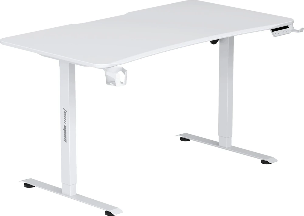 AndaSeat Biurko Anda Seat su elektryczną regulacją aukščio Xtreme E 1400 × 750 balta