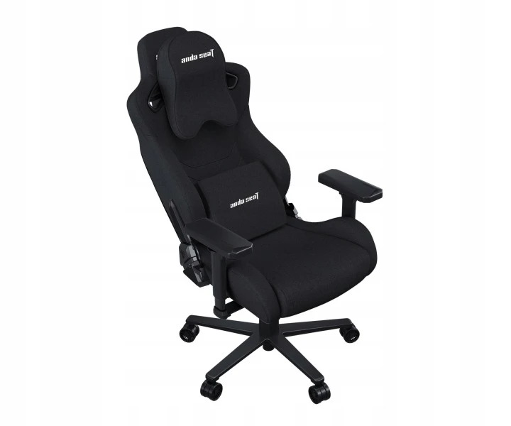 Žaidimų kėdė AndaSeat Kaiser 2 Frontier XL, medžiaginė, juoda