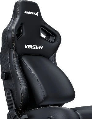 Žaidimų kėdė AndaSeat Kaiser 4 XL, juodos spalvos, medžiaga: eko oda