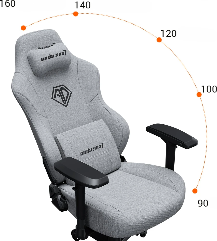 AndaSeat Žaidimų kėdė Anda Seat Phantom 3 PRO L Anda Seat audinys juoda