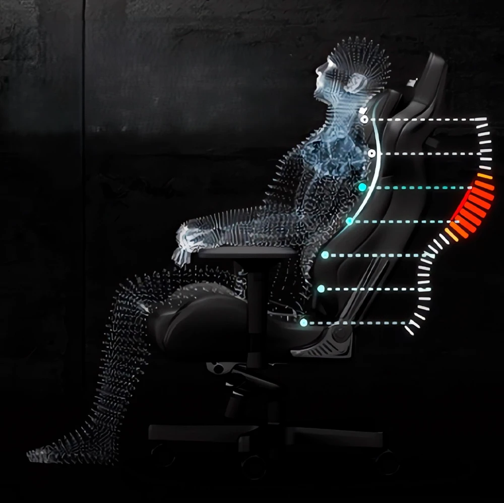 AndaSeat Žaidimų kėdė Anda Seat Phantom 3 PRO L Anda Seat audinys juoda