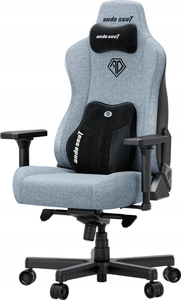 AndaSeat Mėlyna Anda Seat Kaiser 3E XL materiałowy Pilkas Mėlyna Fabric