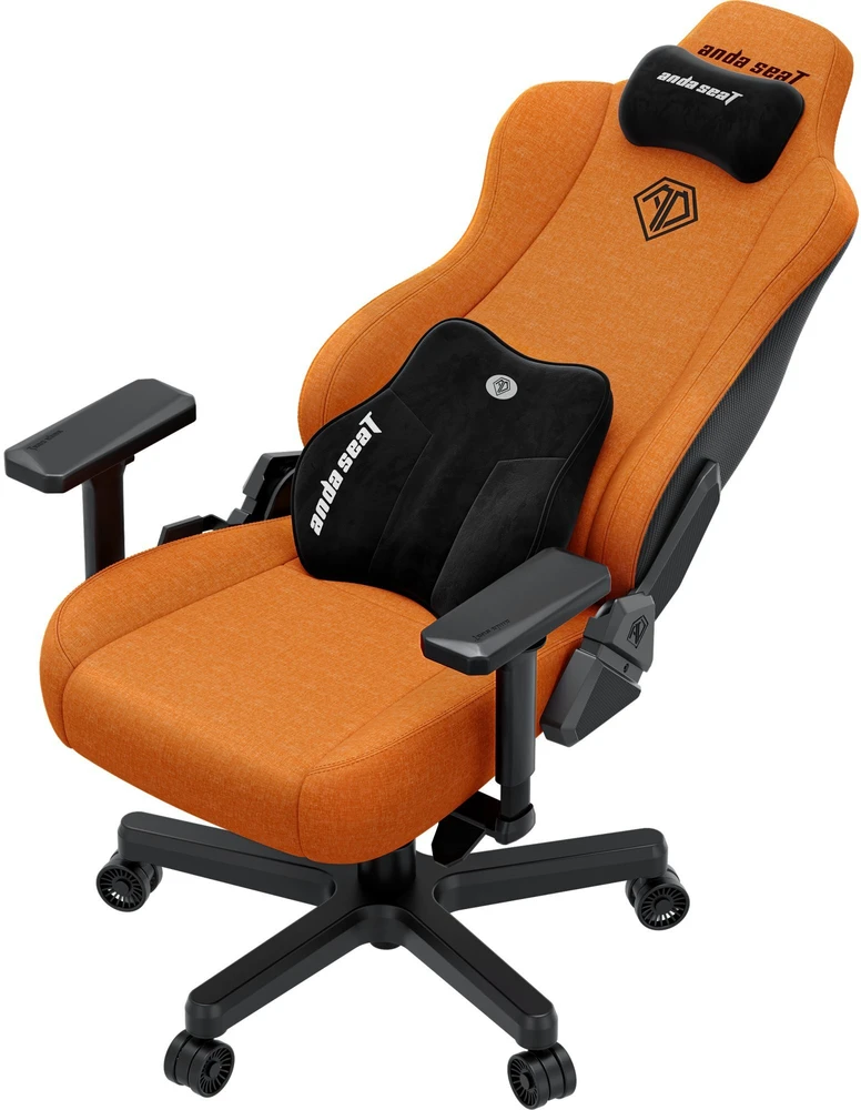 AndaSeat Oranžinis Anda Seat Kaiser 3E XL materiałowy Oranžinis Fabric