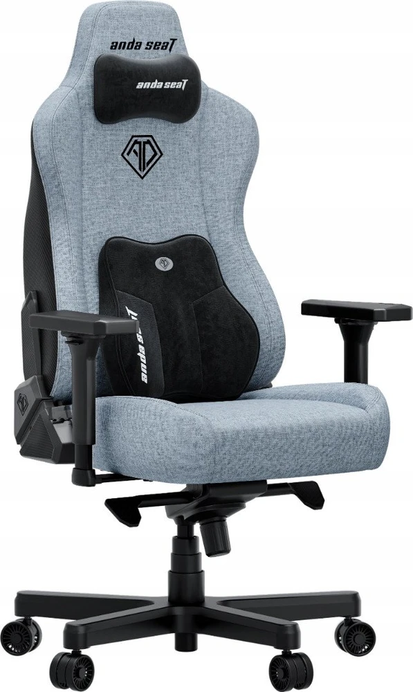 AndaSeat Mėlyna Anda Seat Kaiser 3E XL materiałowy Pilkas Mėlyna Fabric