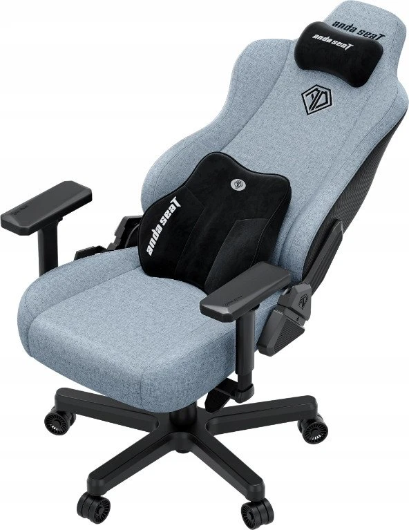 AndaSeat Mėlyna Anda Seat Kaiser 3E XL materiałowy Pilkas Mėlyna Fabric