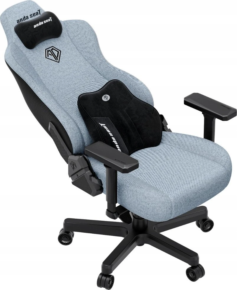 AndaSeat Mėlyna Anda Seat Kaiser 3E XL materiałowy Pilkas Mėlyna Fabric