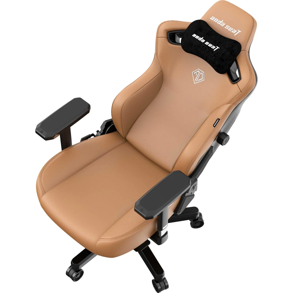 Žaidimų kėdė AndaSeat Kaiser 3 L, ruda, PVC oda
