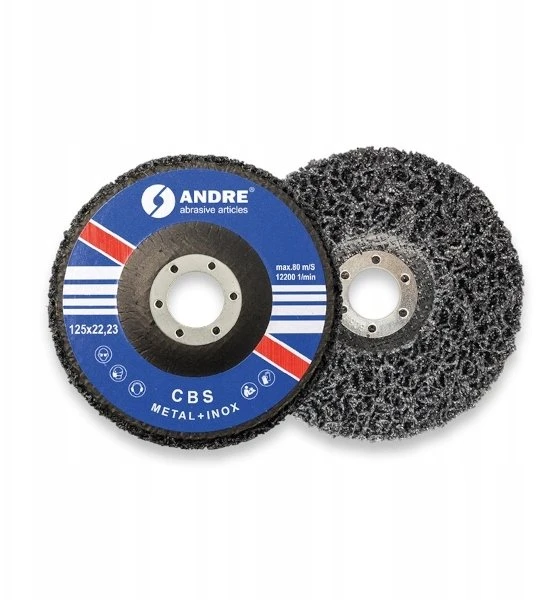 ANDRE ŠLIFAVIMO DISKAS CBS 125mm MEDIUM – MĖLYNAS