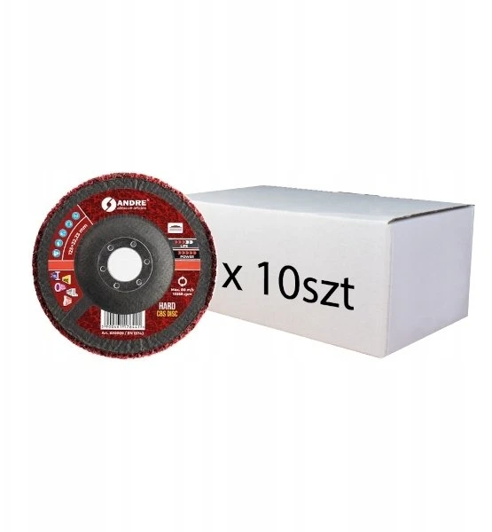 ANDRE ŠLIFAVIMO DISKAS CBS 125mm SOFT – Juodas