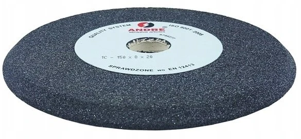 ANDRE PROFILUOTAS ŠLIFAVIMO DISKAS 125mm x 8mm x 20mm 95A60N7VTE10-35 PILKAS „TIPAS 1C”