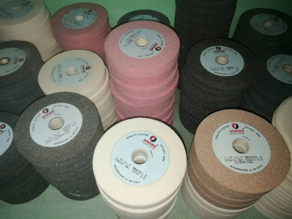 ANDRE PROFILUOTAS ŠLIFAVIMO DISKAS 125mm x 8mm x 20mm 95A60N7VTE10-35 PILKAS „TIPAS 1C”
