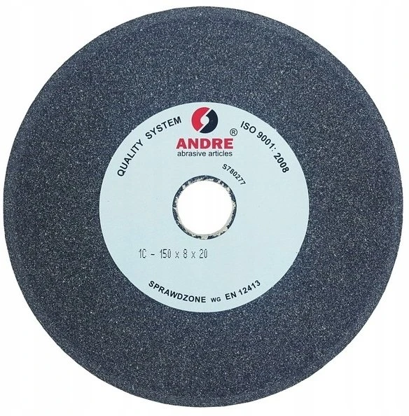 ANDRE PROFILUOTAS ŠLIFAVIMO DISKAS 125mm x 8mm x 20mm 95A60N7VTE10-35 PILKAS „TIPAS 1C”