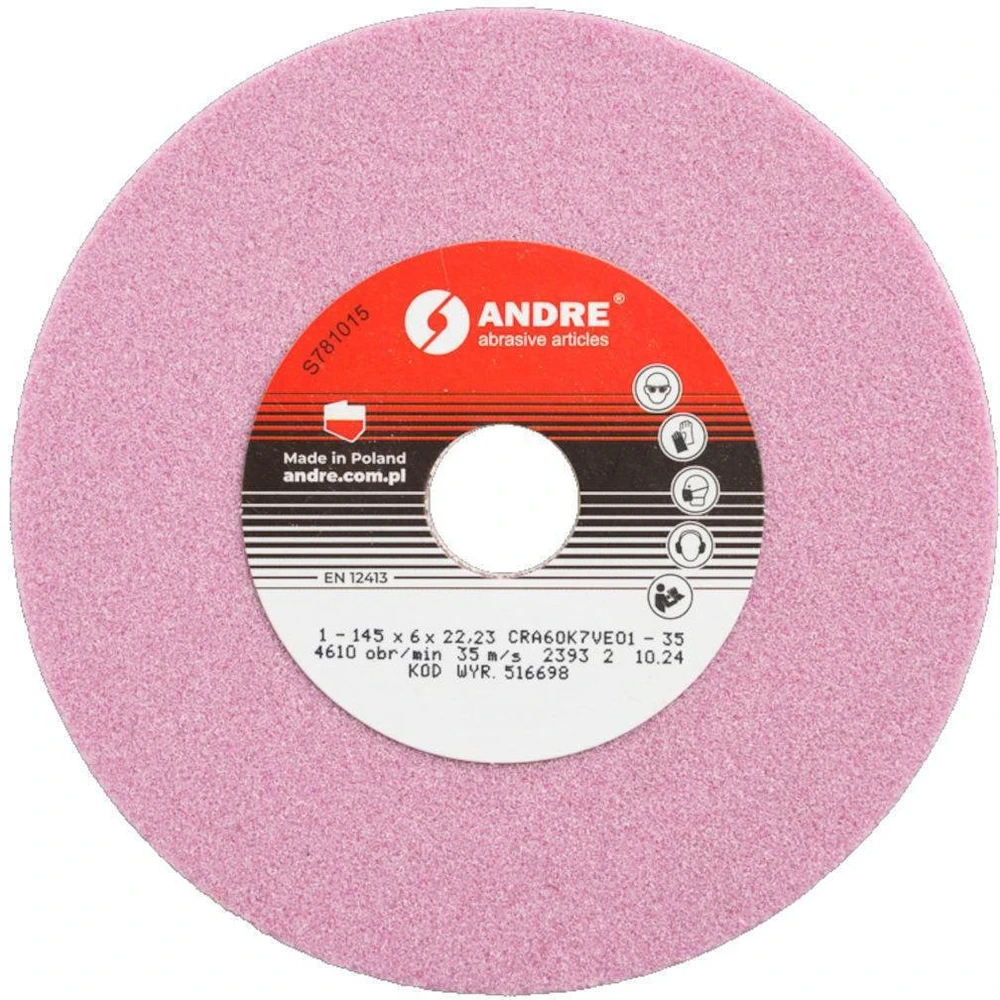 ANDRE GALANDIMO DISKAS GRANDINĖMS 145 x 6,0 x 22,2mm CRA60K7VE01 – 35