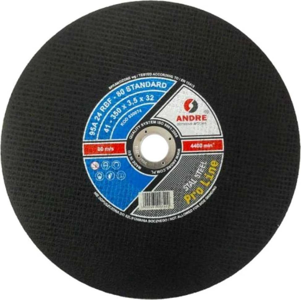 ANDRE PJOVIMO DISKAS METALUI 350 x 3,5mm x 32mm STANDARD PRO LINE 95A24RBF