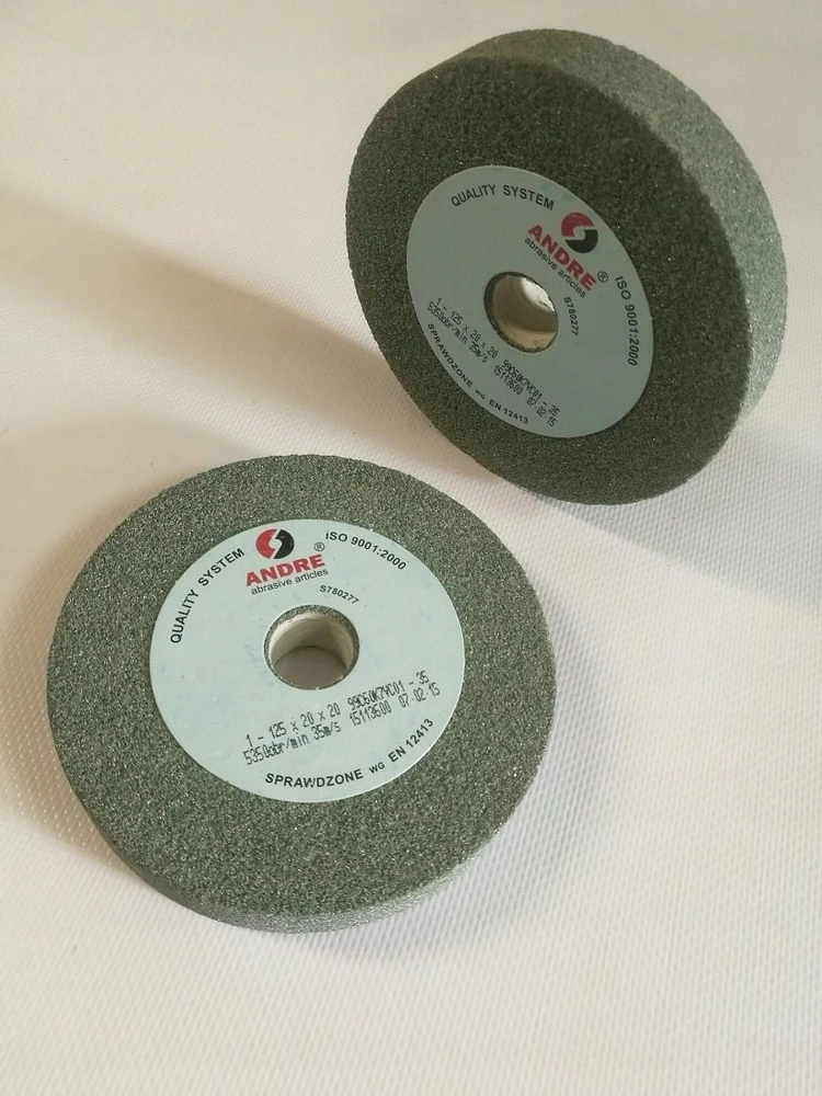 ANDRE PLOKŠČIAS ŠLIFAVIMO DISKAS 125mm x 20mm x 20mm 99C60K7VC01-35 ŽALIAS „TIPAS 1”