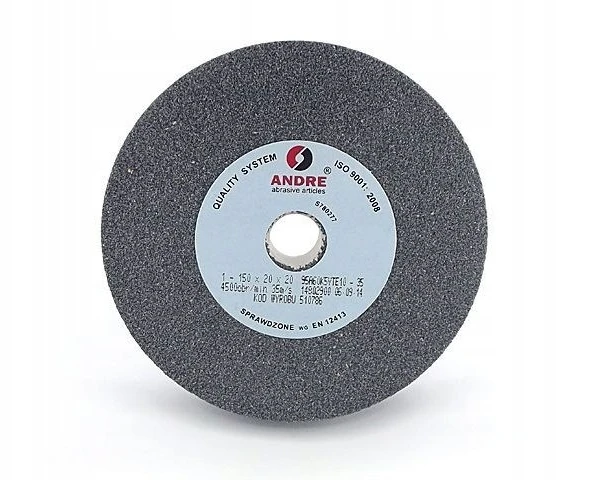 ANDRE PLOKŠČIAS ŠLIFAVIMO DISKAS 150mm x 20mm x 32mm 98C60K7VC01-35 Juodas „TIPAS 1”