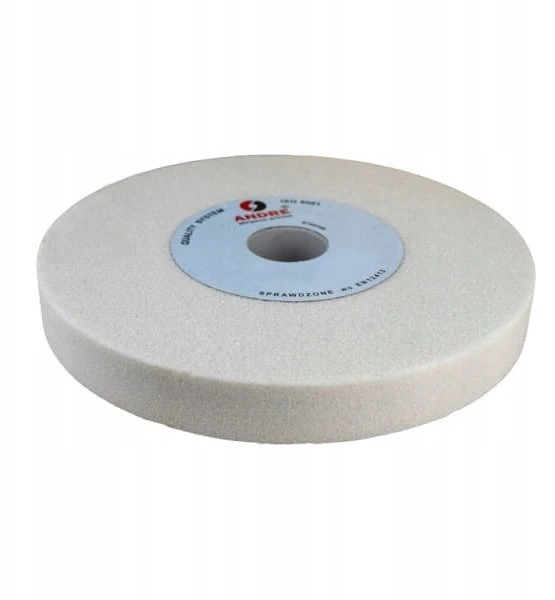ANDRE PLOKŠČIAS ŠLIFAVIMO DISKAS 250mm x 25mm x 76mm 99A80K7VE01-35 Baltas „TIPAS 1”