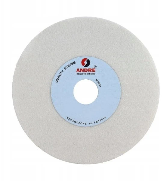 ANDRE PLOKŠČIAS ŠLIFAVIMO DISKAS 250mm x 25mm x 76mm 99A80K7VE01-35 Baltas „TIPAS 1”