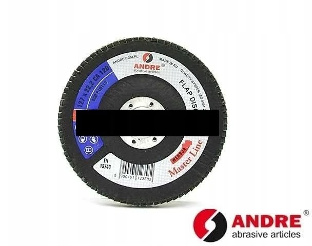 ANDRE NEAUSTINIO PLUOŠTO ŠVEITIMO DISKAS 125mm LABAI SMULKUS