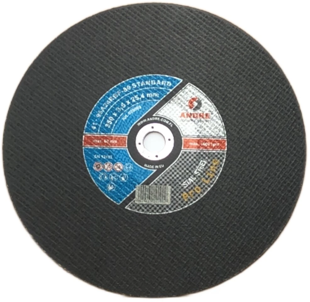 ANDRE PJOVIMO DISKAS METALUI 350 x 3,5mm x 25,4mm STANDARD PRO LINE 95A24RBF