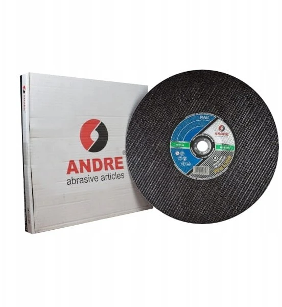 ANDRE PJOVIMO DISKAS METALUI 350 x 4,0mm x 25,4mm RAIL 100 PRO LINE 95A24RBF GELEŽINKELIO BĖGIAMS