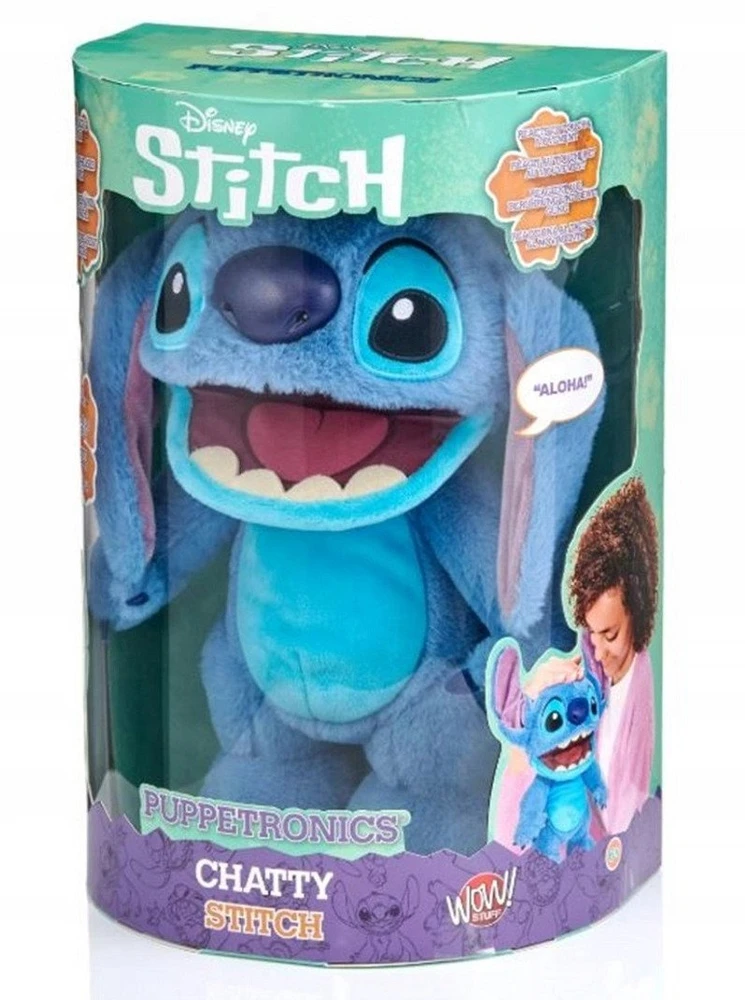 STITCH Interaktyvus herojus Stičas, 30 cm