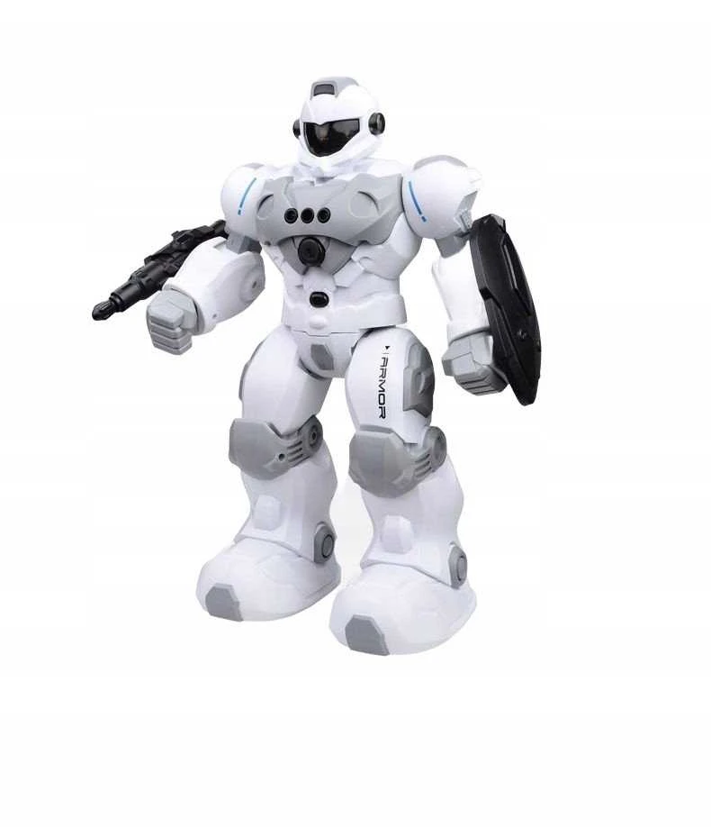 Anek Robotas su nuotolinio valdymo pulteliu mėlynas