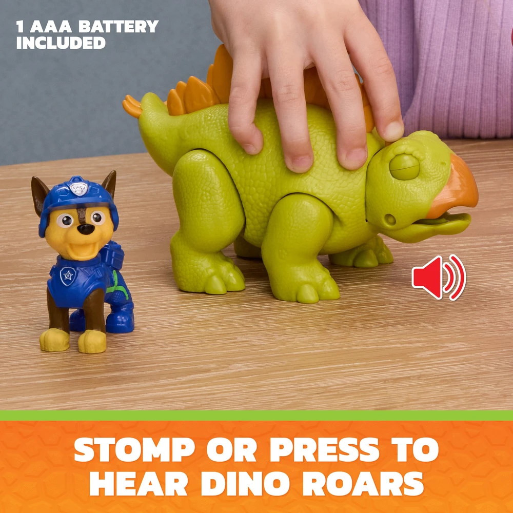 Spin Master PAW Patrol: Dinozauras su Chase figūrėle