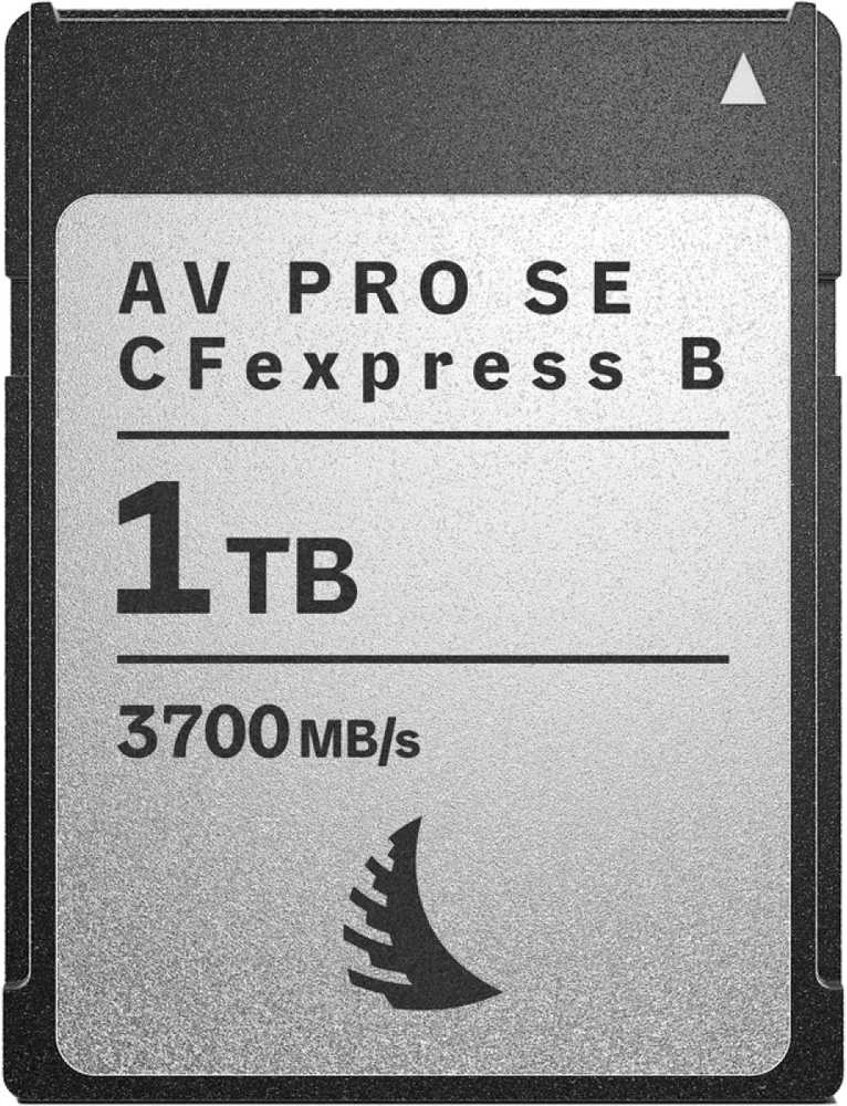 Angelbird CFexpress B 1TB atminties kortelė iš priekio