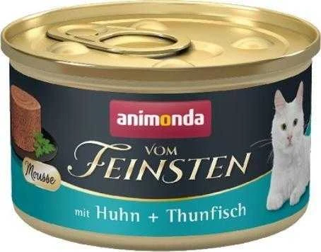 Animoda ANIMONDA Vom Feinsten Mousse vištiena ir Tunas - šlapias kačių maistas - 85 g
