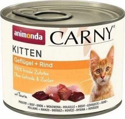 Animoda ANIMONDA Carny Kitten su paukštiena jautiena - wet cat food - 200 g