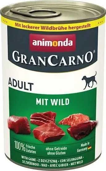 Šunų Maistas - Animonda GranCarno Suaugusiųjų Žaidimų 400g