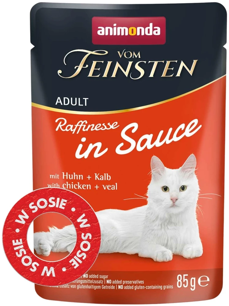 Animoda Maisto produktai - ANIMONDA Vom Feinsten vištiena su veršiena šlapias maistas 85g
