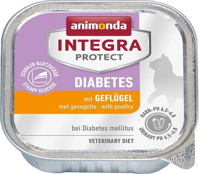 Animoda Animonda Integra Diabetes 100 g konservuotas pašaras katėms su paukštiena