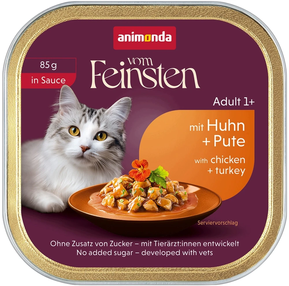 Animoda ANIMONDA VF Adult in Sauce with vištiena + kalakutiena 85g