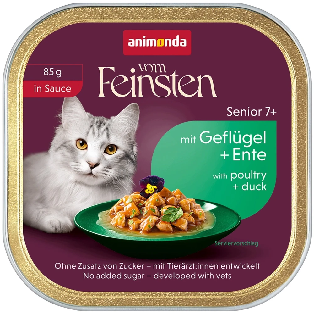 Animoda ANIMONDA VF Senior in Sauce with poultry + duck 85g